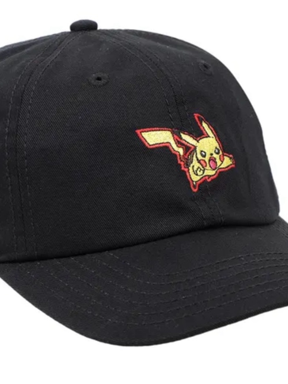 Pokemon Pikachu Embroidered Baseball Cap
